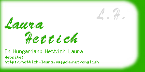 laura hettich business card